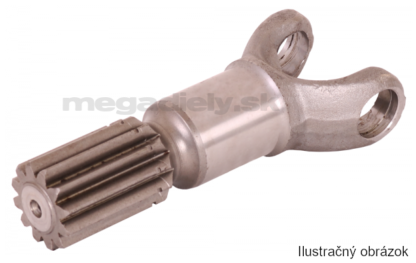 Poloos predná 23.8 x 61.3 massey dĺžka=168mm, 12 zubov 43.4mm, tesnenie simmering 44.9mm